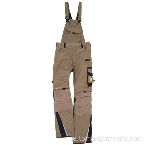 Lange Mode Lätzchen Herren Workwear Hosen